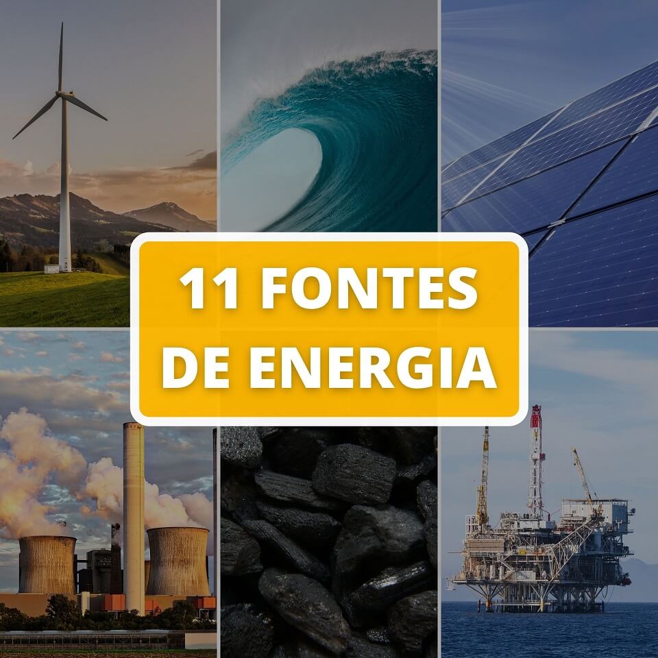 11 fontes de energia