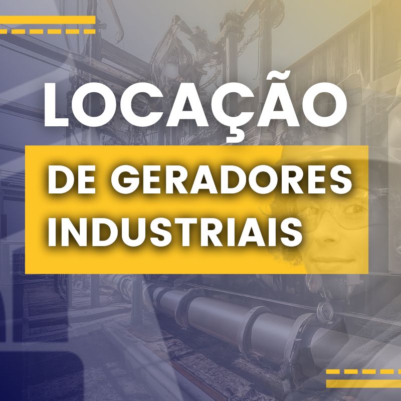 locacao gerador industrial