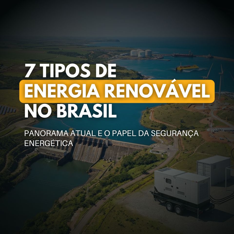 tipos energia renovavel brasil